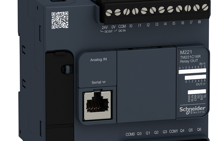 Логический контроллер M221-16IO реле Schneider Electric